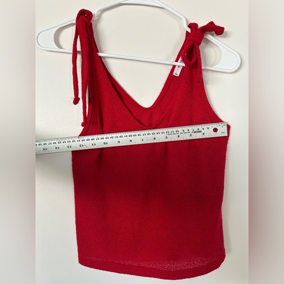 Red Mango Tie Tank Top - Picture 4 of 5